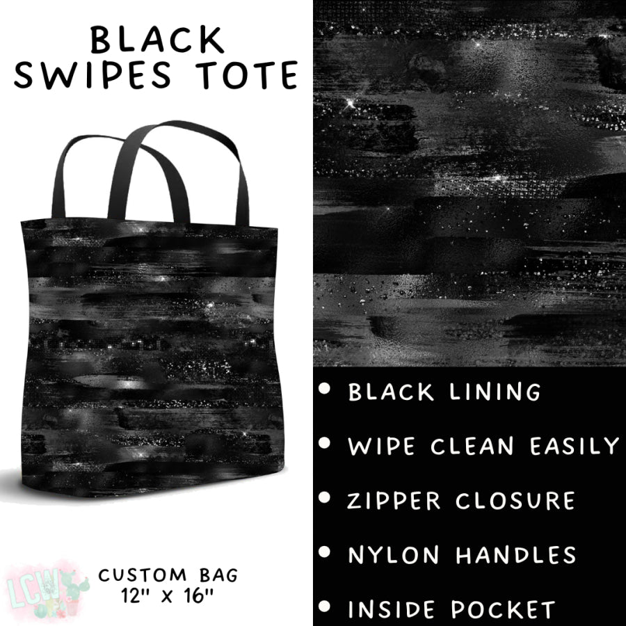 Preorder Custom Styles - Black Swipes - Closes 22 Sep - ETA mid Dec 2025 Leggings