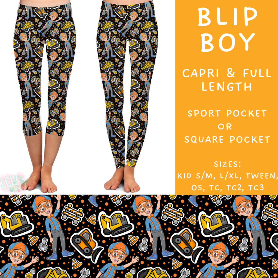 Preorder Custom Styles - Blip Boy - Closes 3 Mar - ETA late May 2025 Leggings