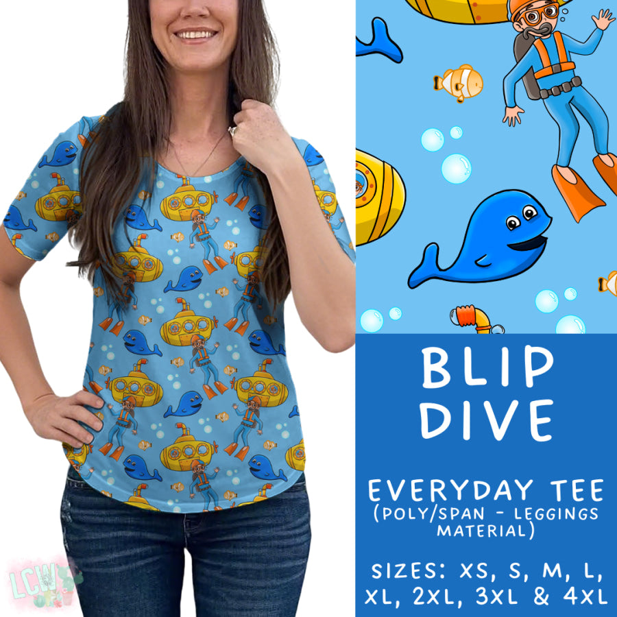Preorder Custom Styles - Blip Dive - Closes 15 May - ETA mid Jul 2025 Leggings