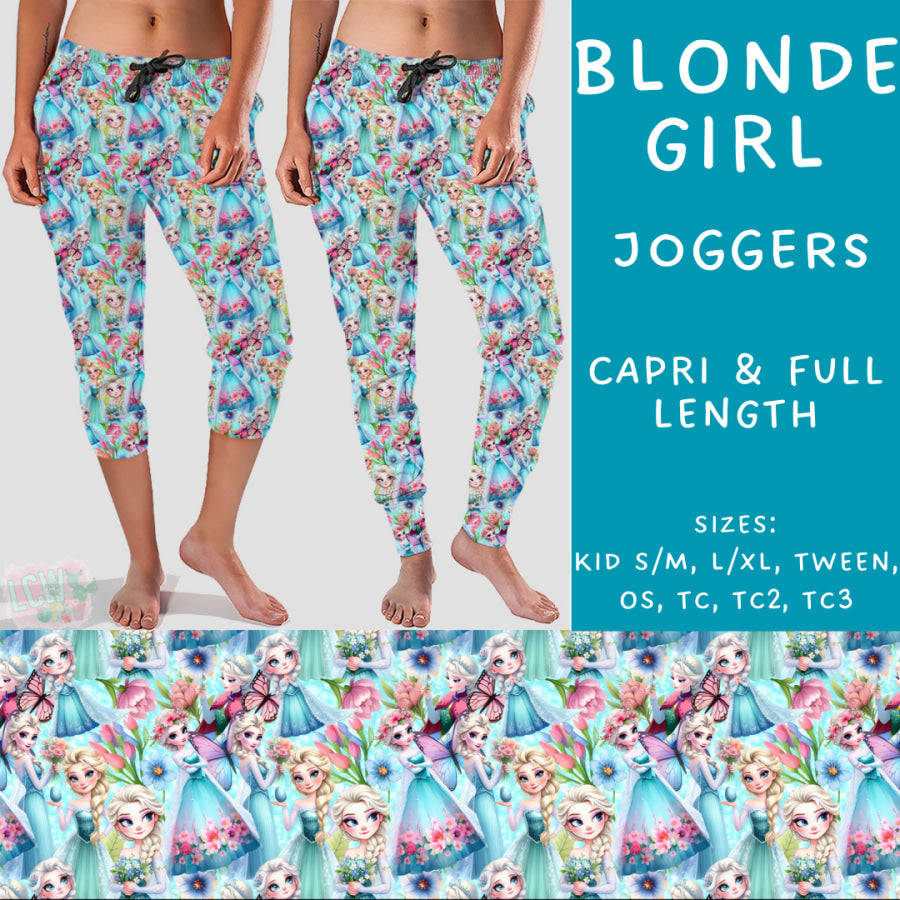 Preorder Custom Styles - Blonde Girl - Closes 18 Nov - ETA early Feb 2025 Leggings