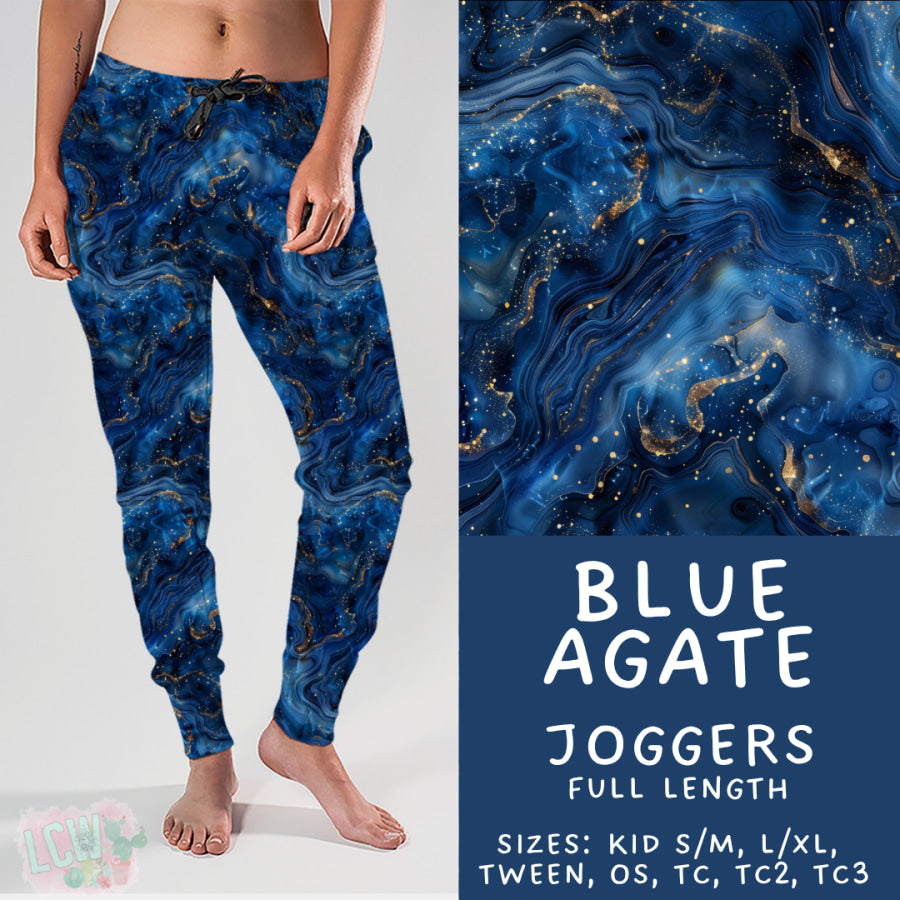 Preorder Custom Styles - Blue Agate - Closes 17 Nov - ETA early Feb 2026 Leggings