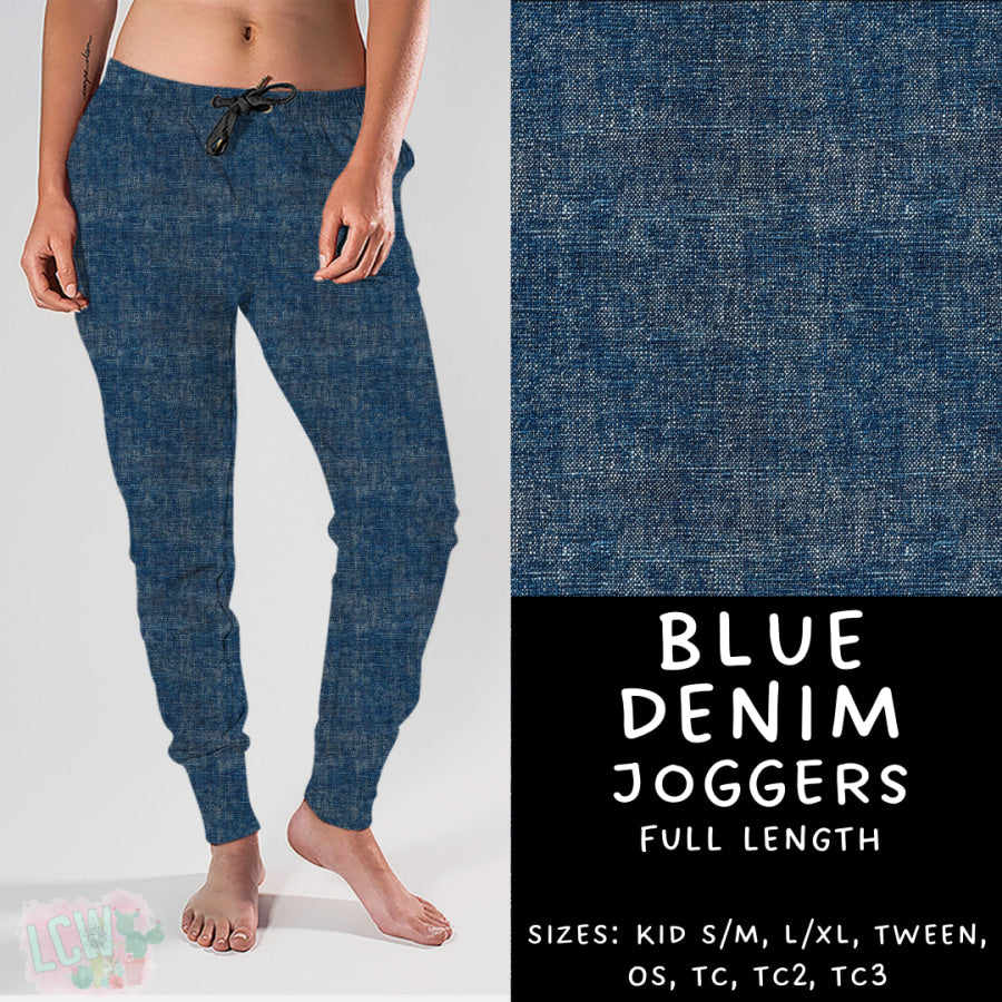 Preorder Custom Styles - Blue Denim - Closes 10 Mar - ETA early Jun 2025 Leggings