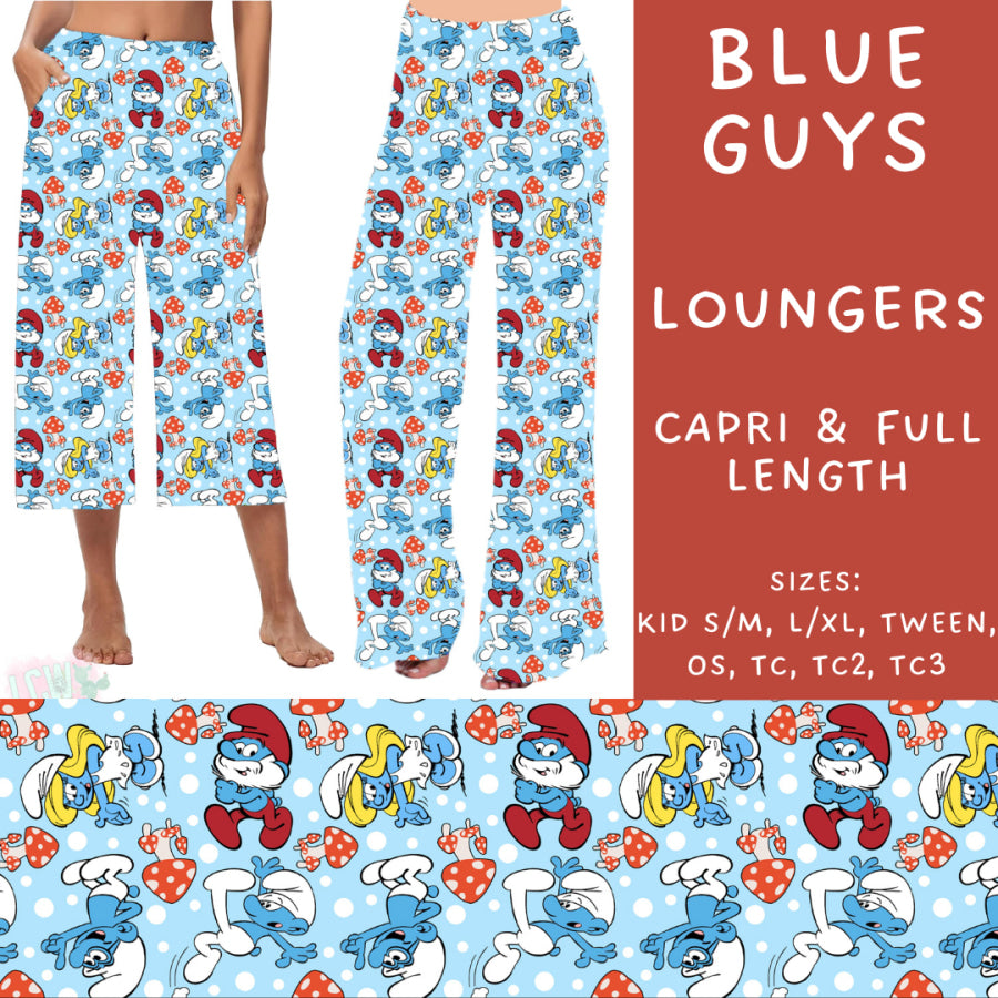 Preorder Custom Styles - Blue Guys - Closes 6 Dec - ETA late Feb 2025 Leggings