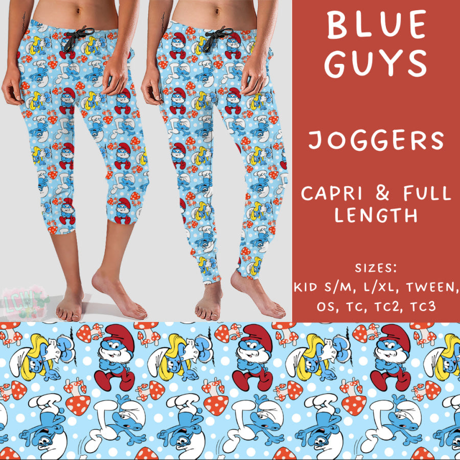 Preorder Custom Styles - Blue Guys - Closes 6 Dec - ETA late Feb 2025 Leggings