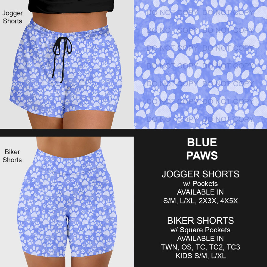 PREORDER Custom Styles - Blue Paws - Closes 18 Mar - ETA mid Jun 2025 Loungewear