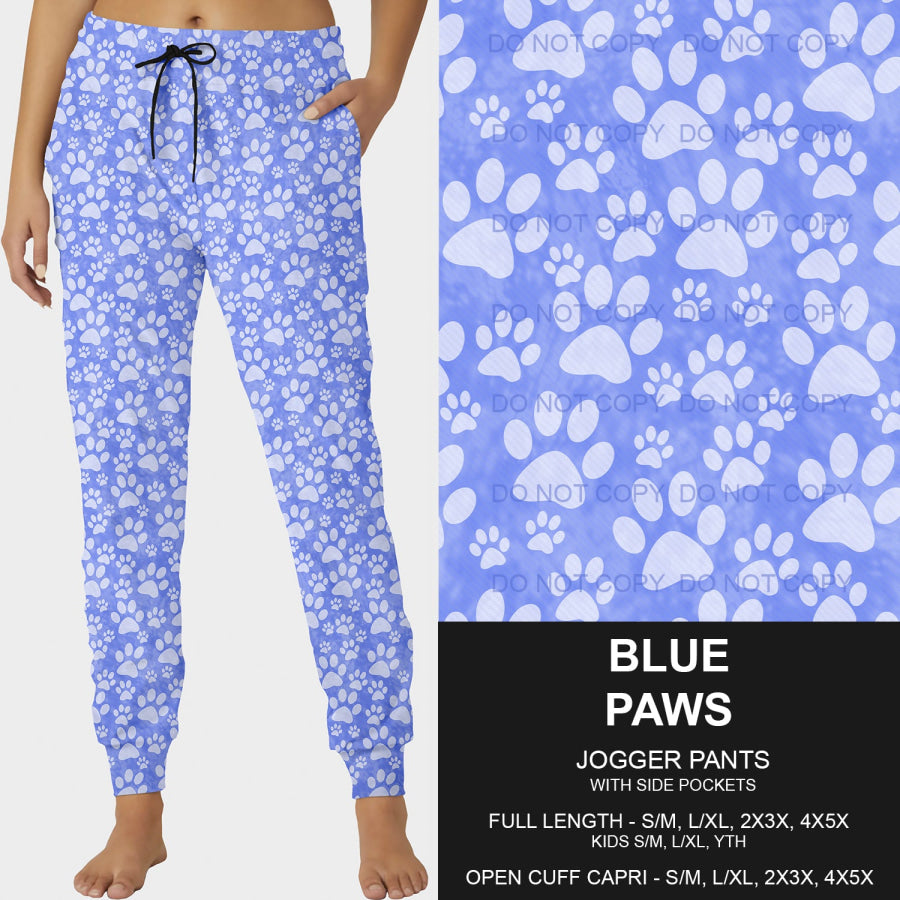 PREORDER Custom Styles - Blue Paws - Closes 18 Mar - ETA mid Jun 2025 Loungewear