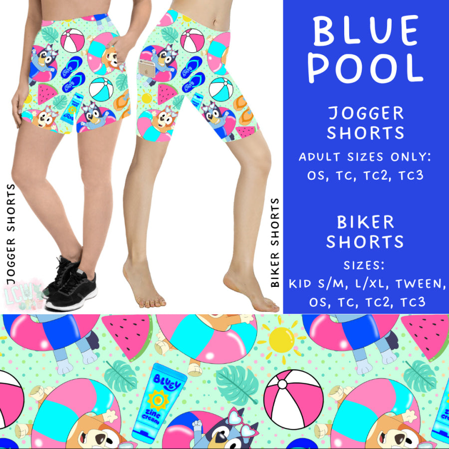 Preorder Custom Styles - Blue Pool - Closes 15 May - ETA mid Jul 2025 Leggings
