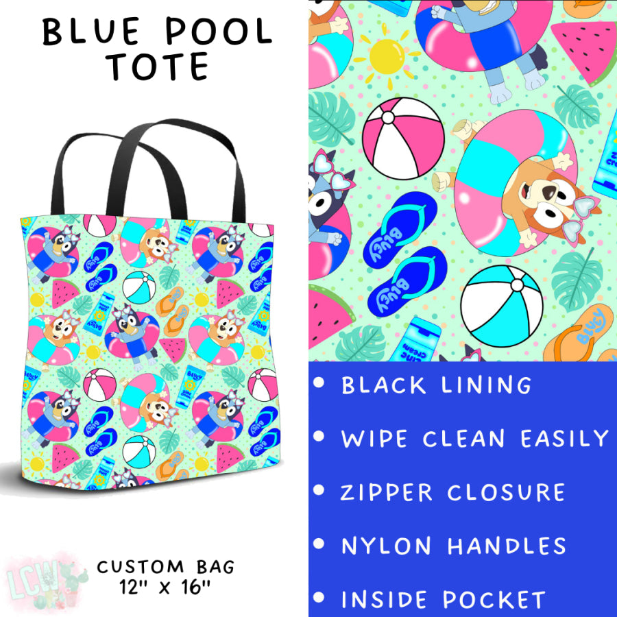 Preorder Custom Styles - Blue Pool - Closes 15 May - ETA mid Jul 2025 Leggings