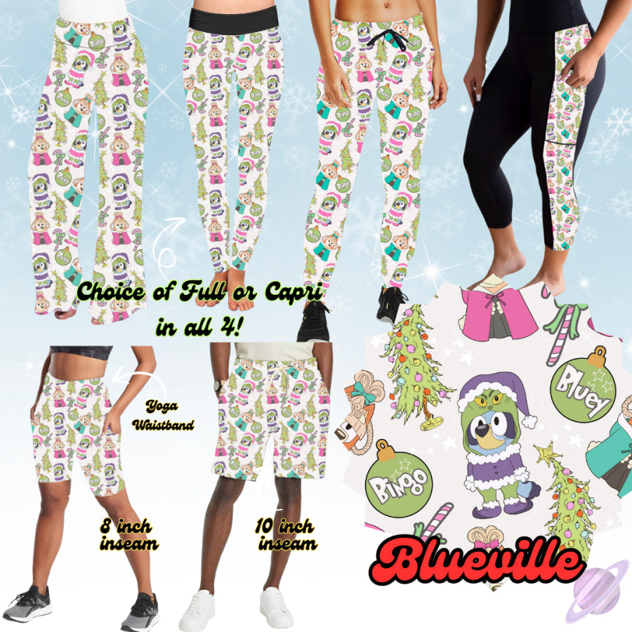 PREORDER Custom Styles Blueville Closes 12 Sep ETA mid Dec 2025 Leggings