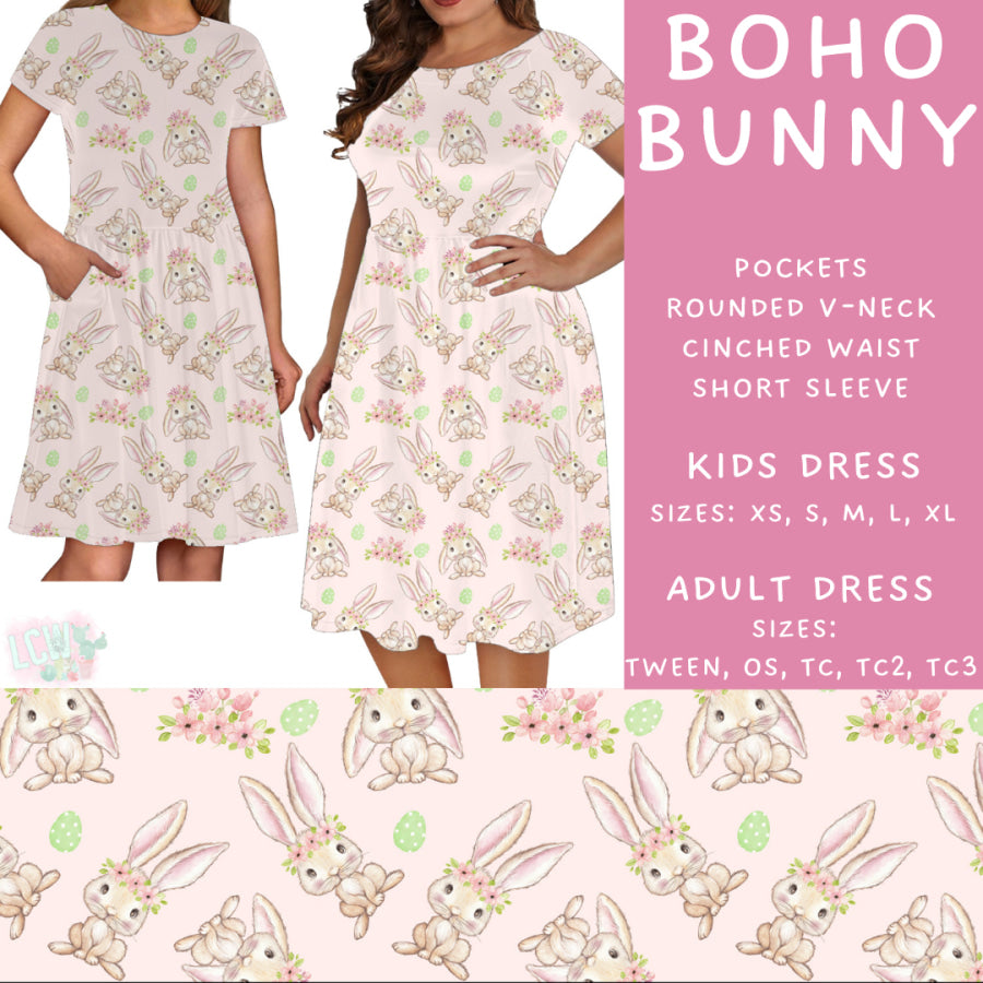 Preorder Custom Styles - Boho Bunny - Closes 17 Feb - ETA late Apr 2025 Leggings