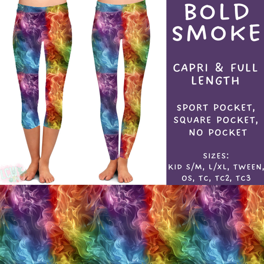 Preorder Custom Styles - Bold Smoke - Closes 18 Sep - ETA early Dec 2024 Leggings