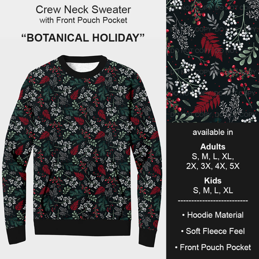 PREORDER Custom Styles - Botanical Holiday - Closes 22 Jul - ETA late Oct 2025 Loungewear