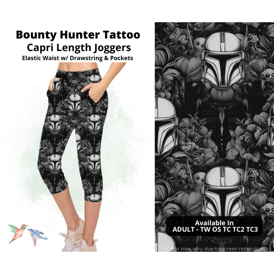 Preorder Custom Styles - Bounty Hunter Tattoo - Closes 19 Feb - ETA late May 2025 Leggings