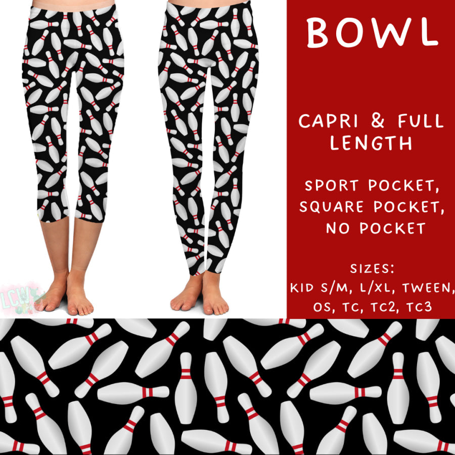 Preorder Custom Styles - Bowl - Closes 27 Jan - ETA late Apr 2025 Leggings