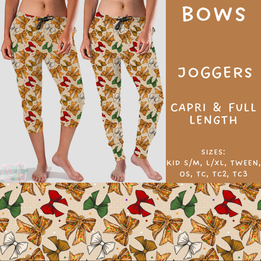 Preorder Custom Styles - Bows - Closes 31 Oct - ETA early Jan 2025 Leggings