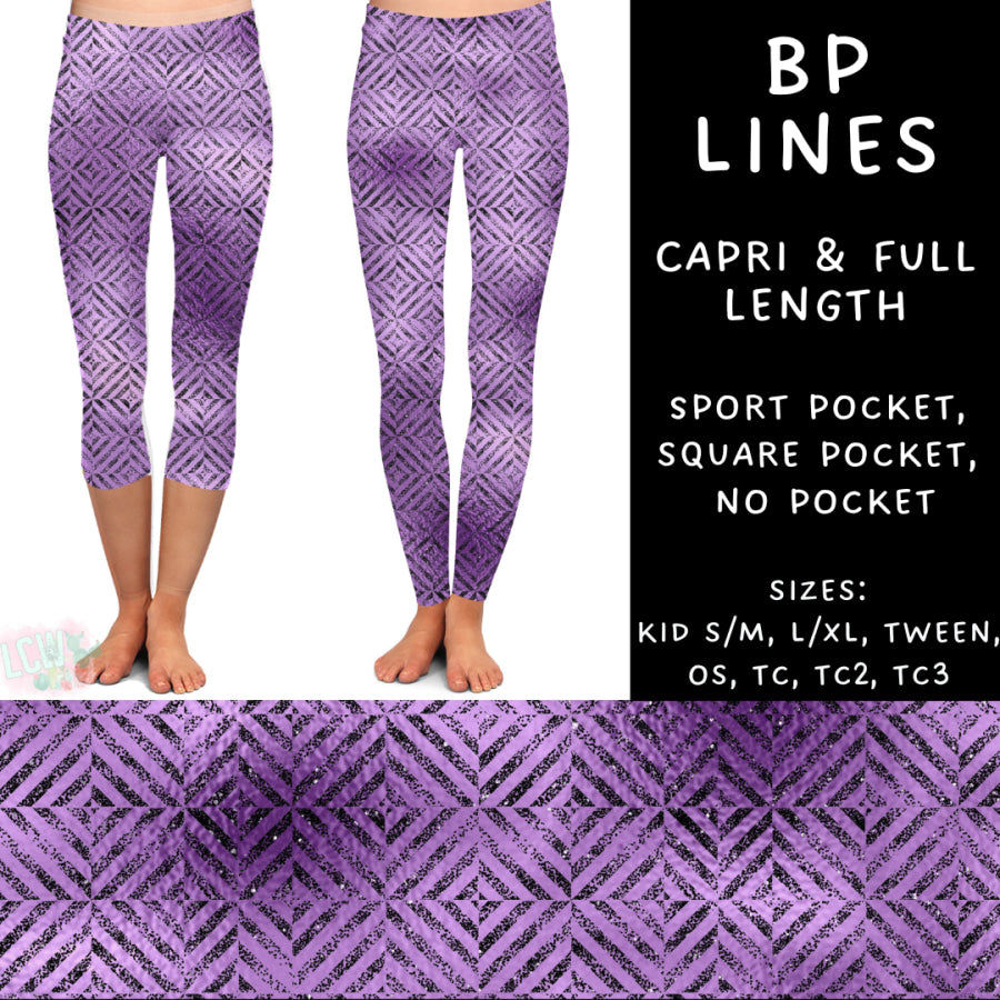 Preorder Custom Styles - BP Lines - Closes 15 Jan - ETA late Apr 2025 Leggings