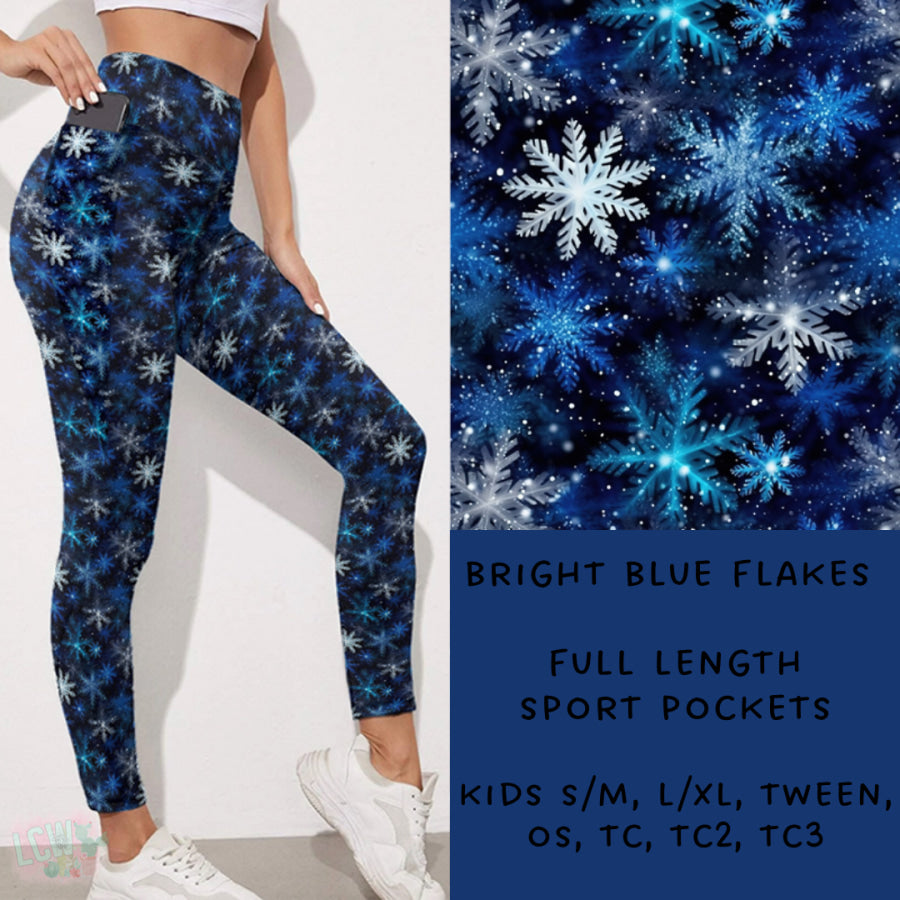 Preorder Custom Styles - Bright Blue - Closes 15 Nov - ETA early Feb 2025 Leggings