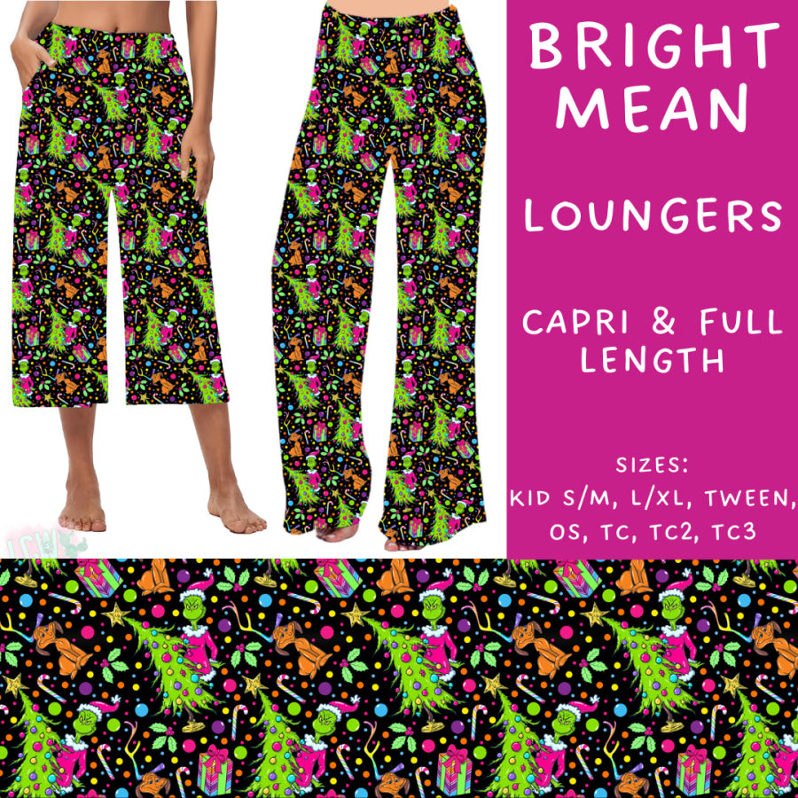 Preorder Custom Styles - Bright Mean - Closes 23 Sep - ETA early Dec 2024 Leggings