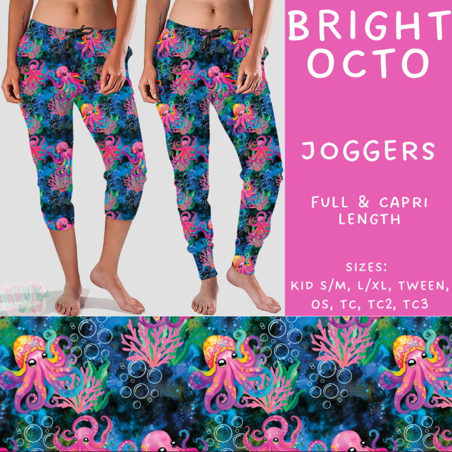 Preorder Custom Styles - Bright Octo - Closes 31 Mar - ETA late May 2025 Leggings