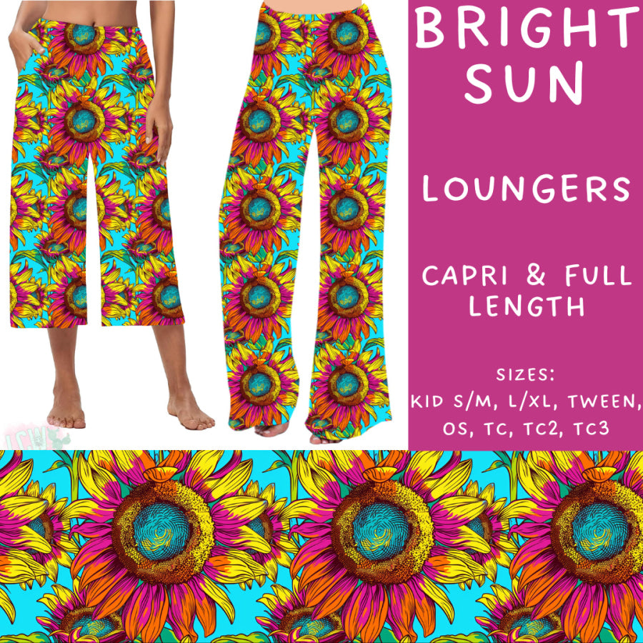 Preorder Custom Styles - Bright Sun - Closes 13 Nov - ETA late Jan 2025 Leggings