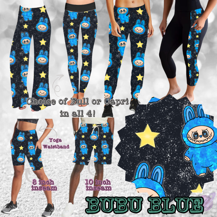 PREORDER Custom Styles - Bubu Blue - Closes 21 Sep - ETA late Dec 2025 Leggings