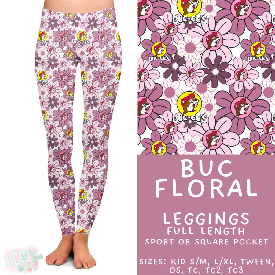Preorder Custom Styles Buc Floral Closes 11 Sep ETA late Nov 2025 Leggings