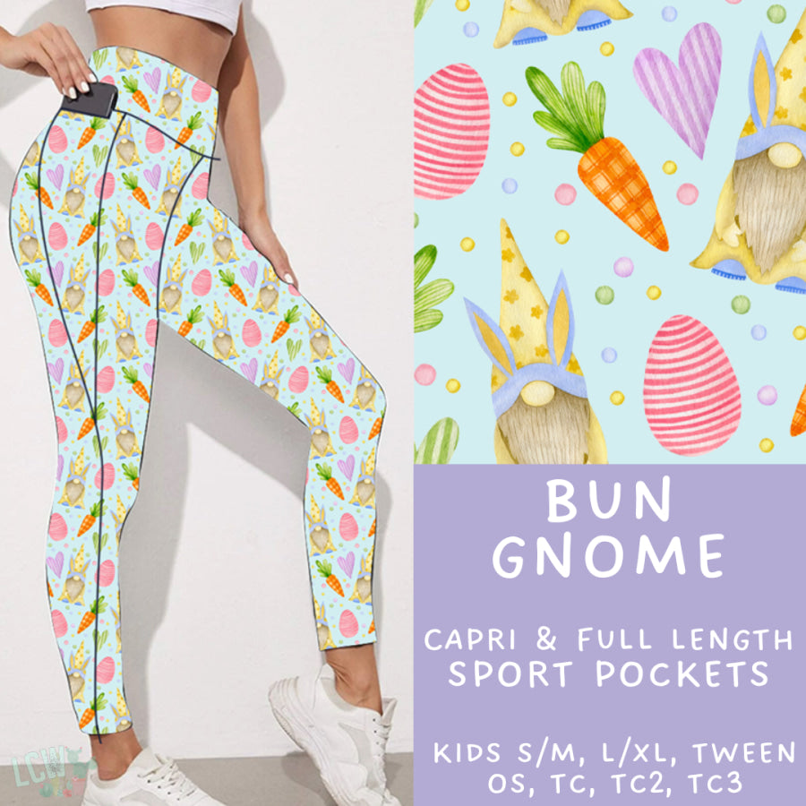 Preorder Custom Styles - Bun Gnome - Closes 30 Jan - ETA late Apr 2025 Leggings