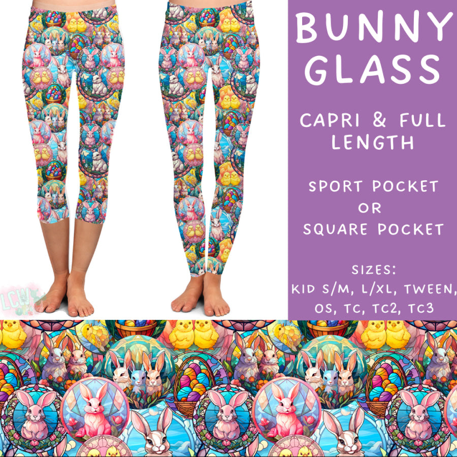 Preorder Custom Styles - Bunny Glass - Closes 17 Feb - ETA late Apr 2025 Leggings