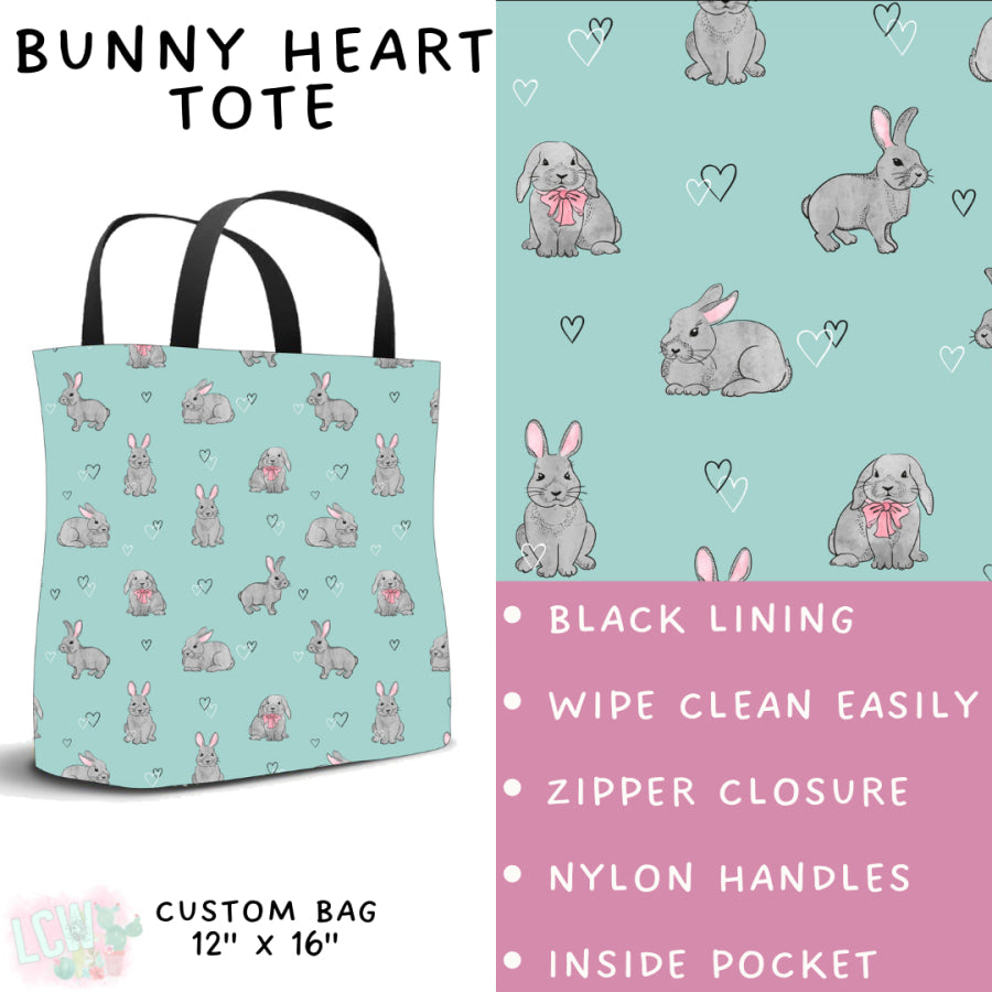 Preorder Custom Styles - Bunny Heart - Closes 17 Feb - ETA late Apr 2025 Leggings