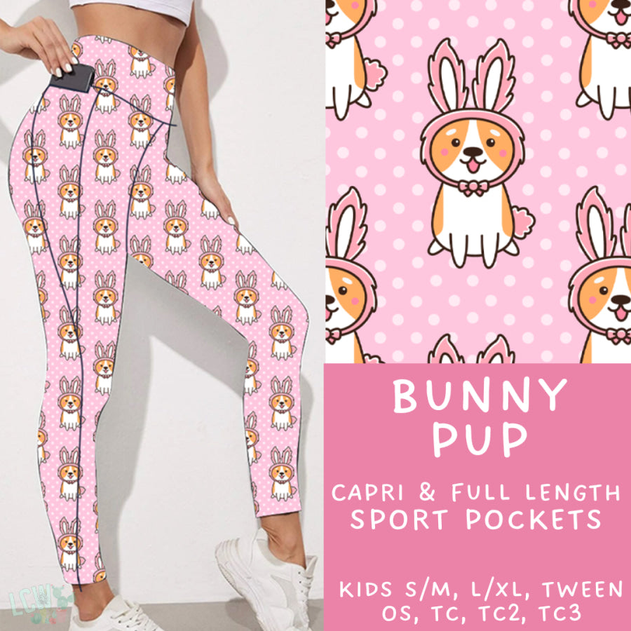 Preorder Custom Styles - Bunny Pup - Closes 30 Jan - ETA late Apr 2025 Leggings