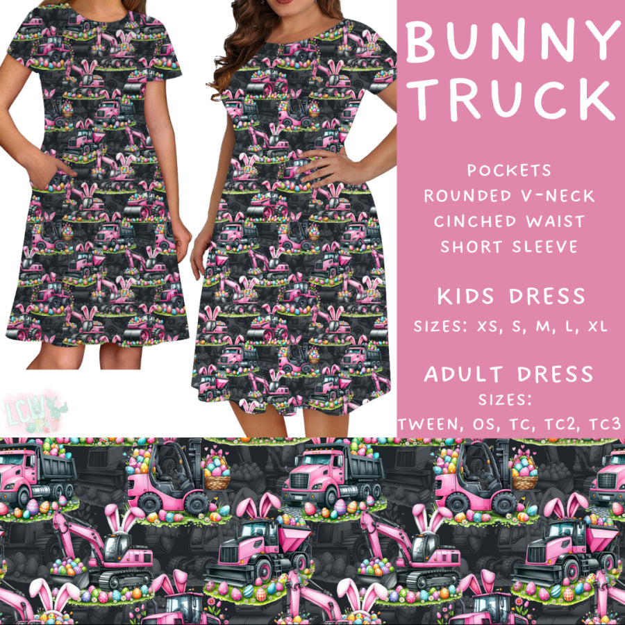 Preorder Custom Styles - Bunny Truck - Closes 17 Feb - ETA late Apr 2025 Leggings