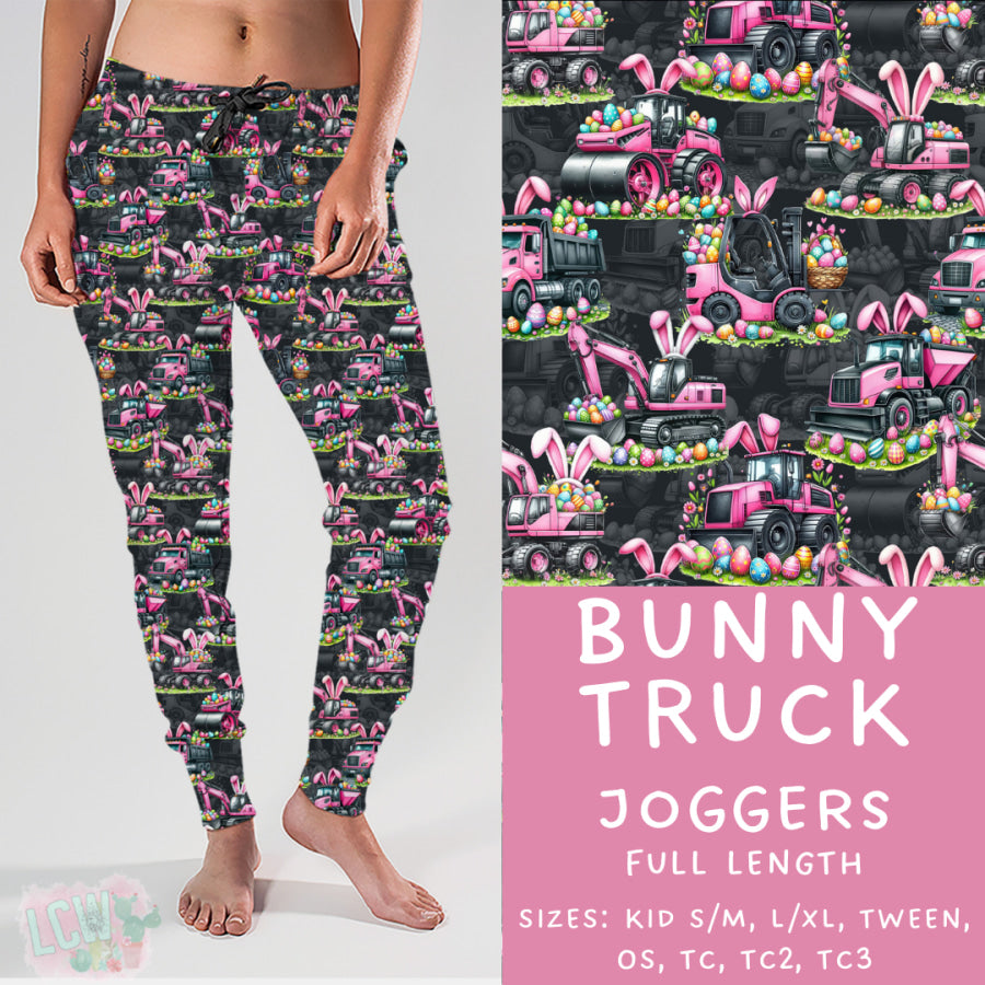 Preorder Custom Styles - Bunny Truck - Closes 17 Feb - ETA late Apr 2025 Leggings