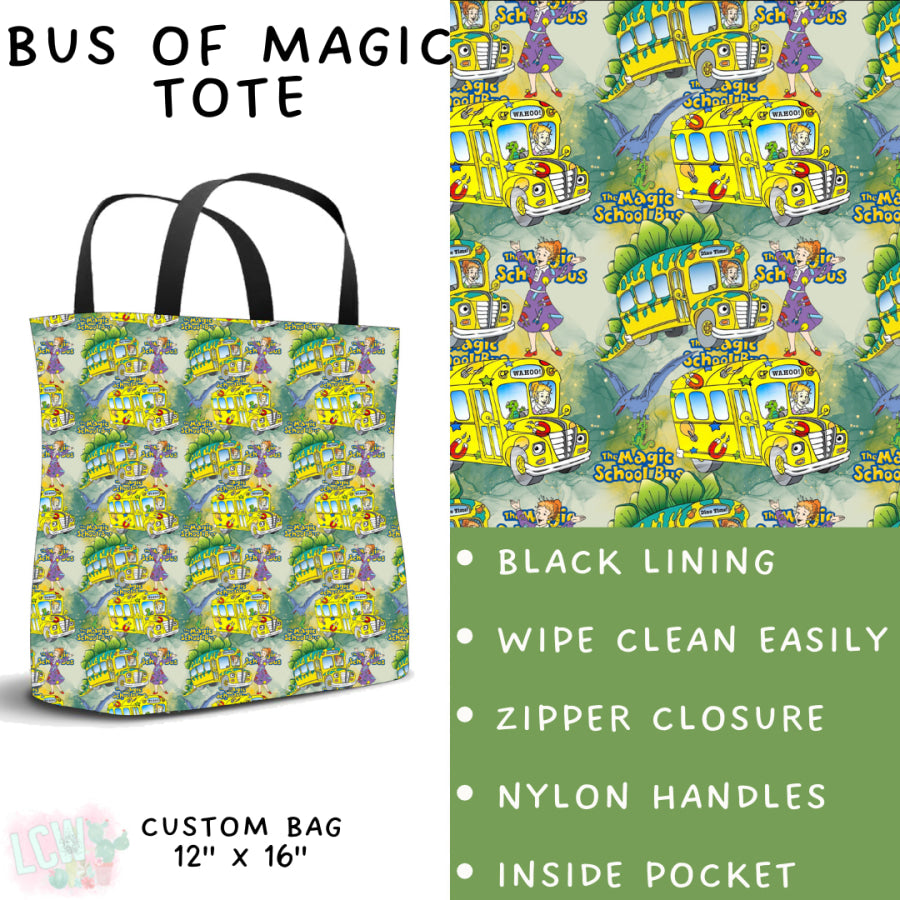 Preorder Custom Styles - Bus Of Magic - Closes 21 Mar - ETA mid Jun 2025 Leggings