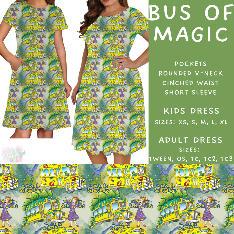 Preorder Custom Styles - Bus Of Magic - Closes 21 Mar - ETA mid Jun 2025 Leggings