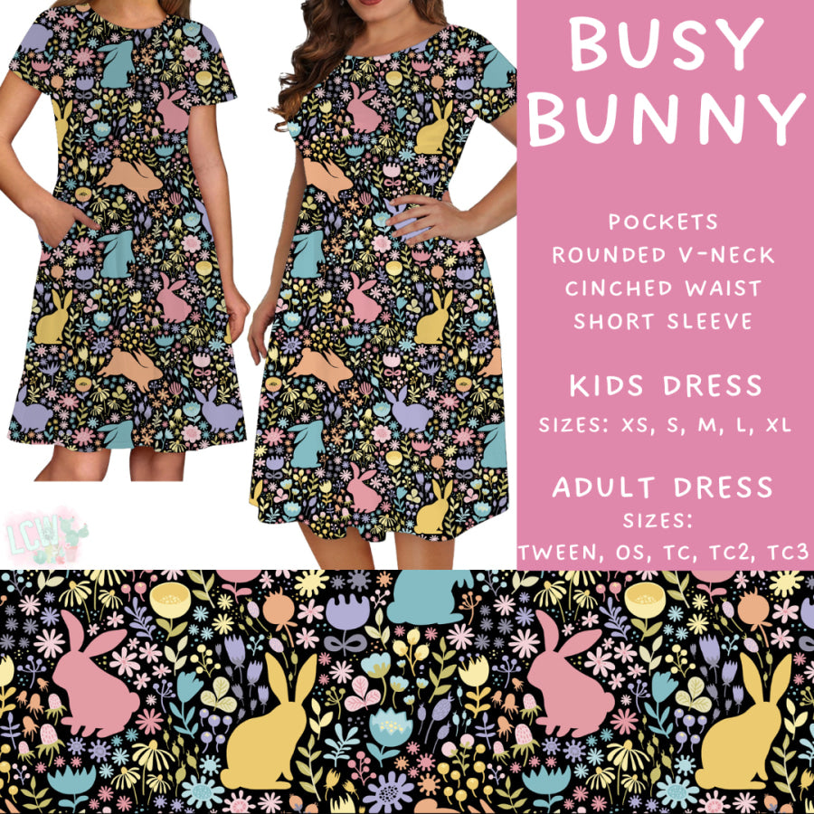 Preorder Custom Styles - Busy Bunny - Closes 17 Feb - ETA late Apr 2025 Leggings