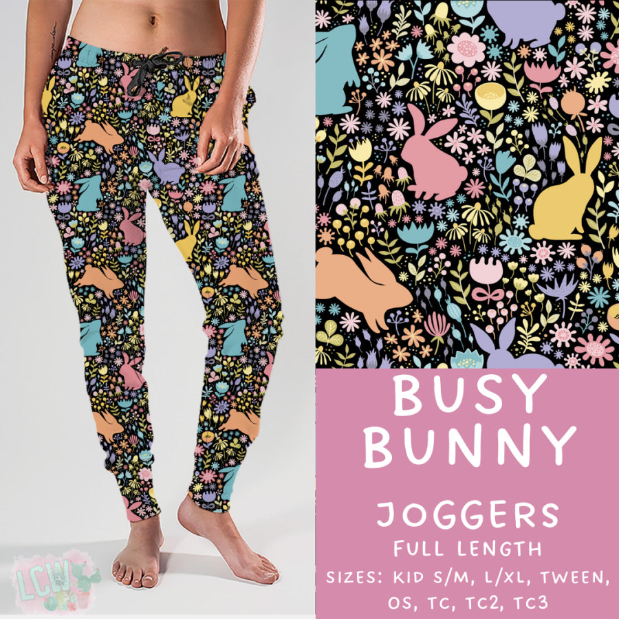 Preorder Custom Styles - Busy Bunny - Closes 17 Feb - ETA late Apr 2025 Leggings