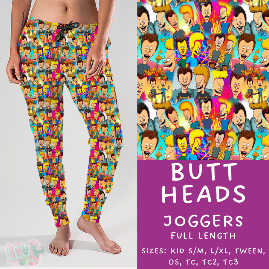 Preorder Custom Styles - Butt Heads - Closes 3 Mar - ETA late May 2025 Leggings