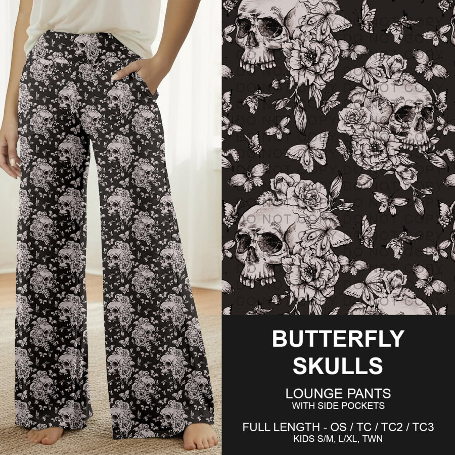 Preorder Custom Styles - Butterfly Skulls - Closes 9 Dec - ETA early Mar 2026 Loungewear