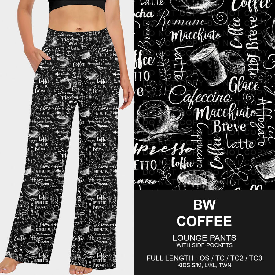 Preorder Custom Styles - BW Coffee - Closes 23 Sep - ETA late Dec 2025 Loungewear