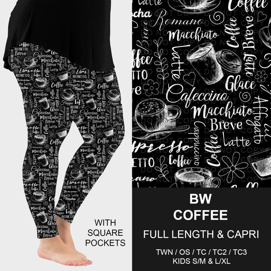 Preorder Custom Styles - BW Coffee - Closes 23 Sep - ETA late Dec 2025 Loungewear