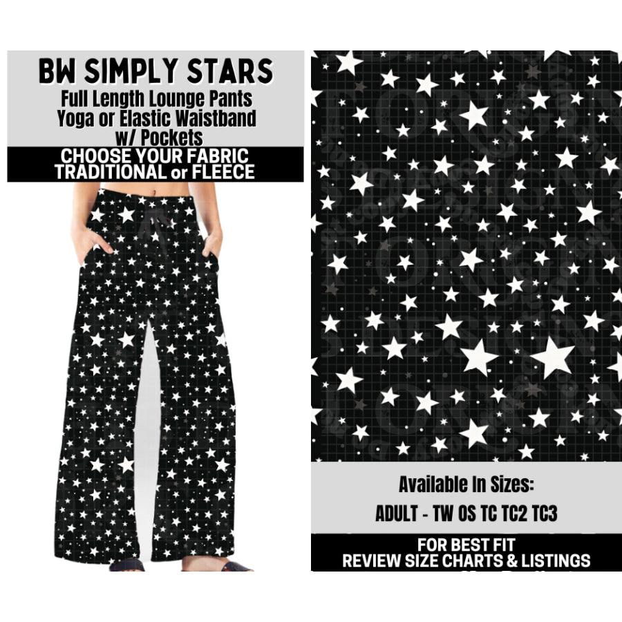 Preorder Custom Styles - BW Simply Stars - Closes 6 Oct - ETA mid Feb 2026 Leggings