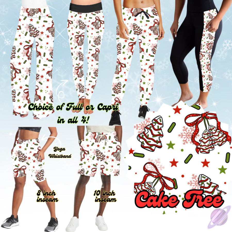 PREORDER Custom Styles Cake Trees Closes 12 Sep ETA mid Dec 2025 Leggings