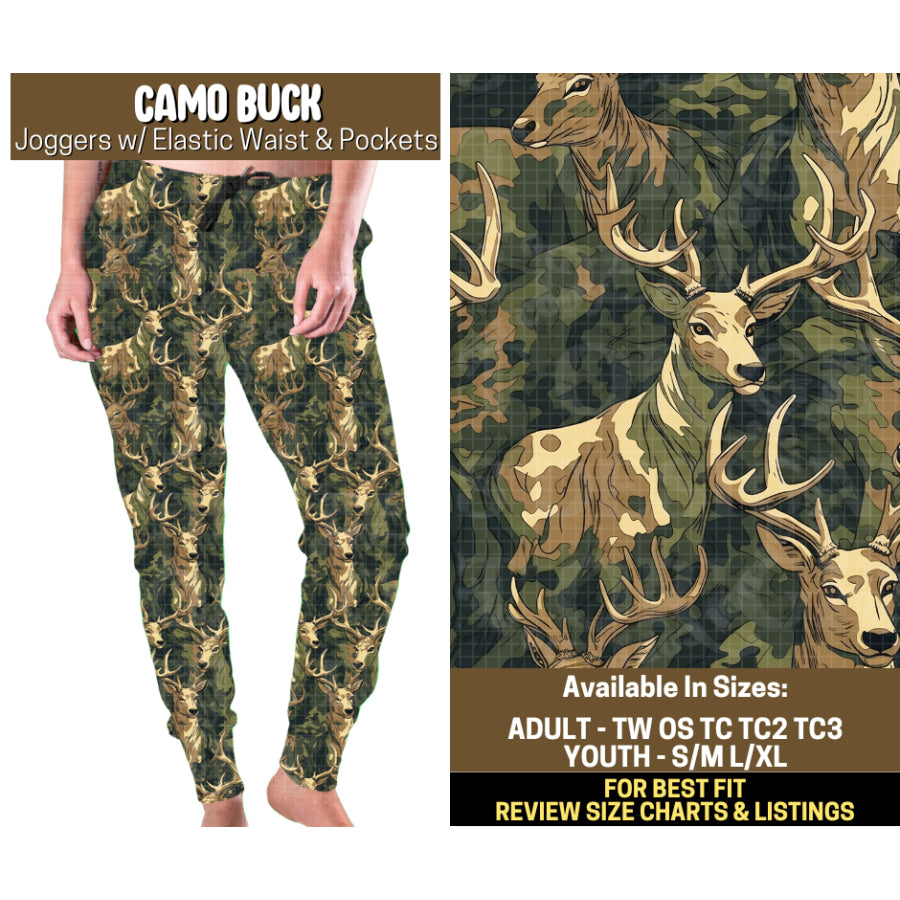 Preorder Custom Styles Camo Buck Closes 12 Sep ETA mid Jan 2026 Leggings