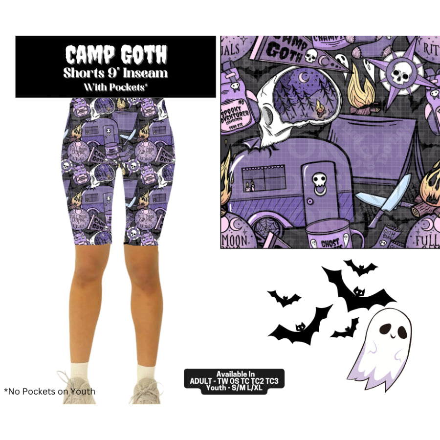 Preorder Custom Styles - Camp Goth - Closes 28 May - ETA late Sep 2025 Leggings
