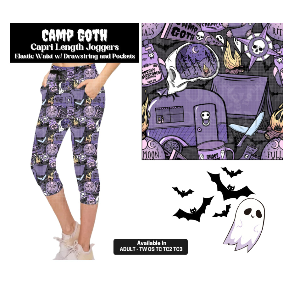 Preorder Custom Styles - Camp Goth - Closes 28 May - ETA late Sep 2025 Leggings