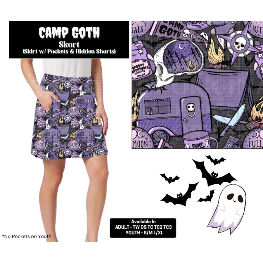 Preorder Custom Styles - Camp Goth - Closes 28 May - ETA late Sep 2025 Leggings