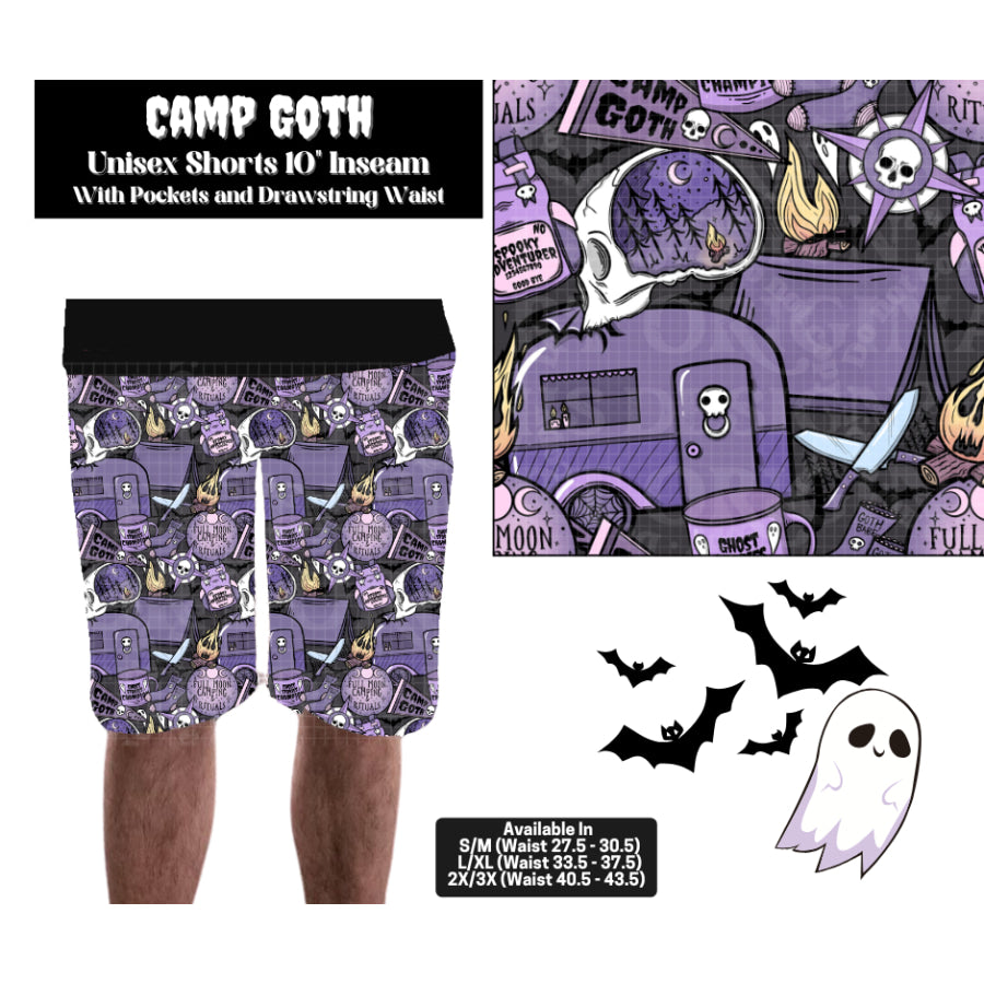 Preorder Custom Styles - Camp Goth - Closes 28 May - ETA late Sep 2025 Leggings