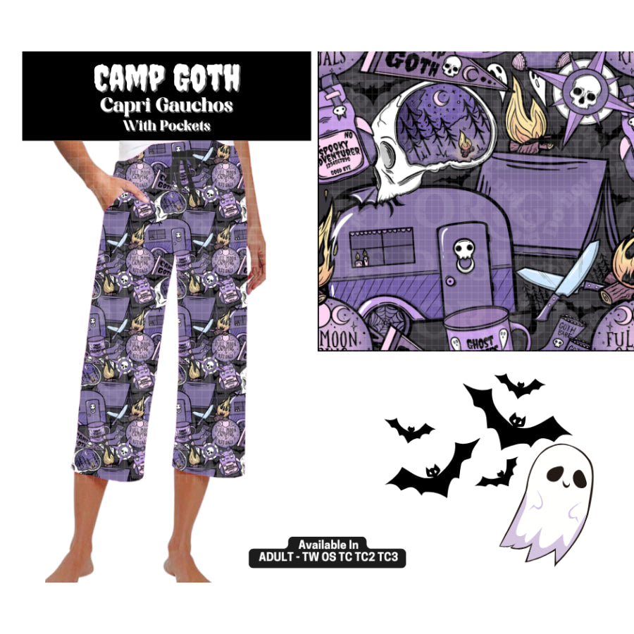 Preorder Custom Styles - Camp Goth - Closes 28 May - ETA late Sep 2025 Leggings