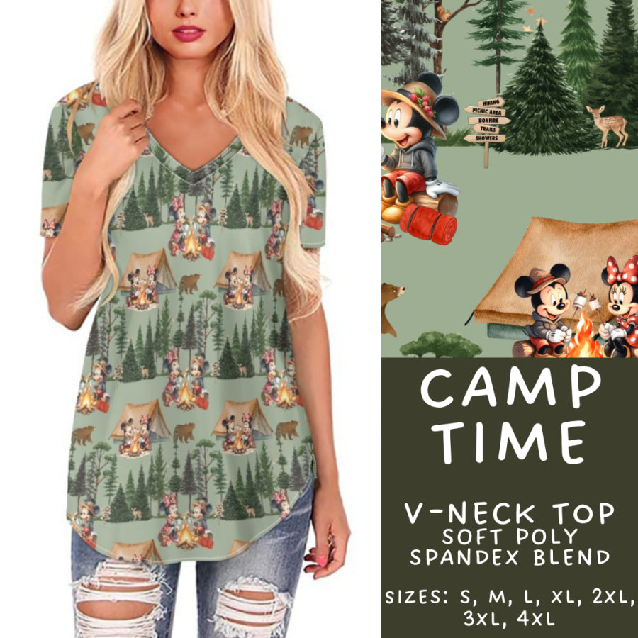 Preorder Custom Styles - Camp Time - Closes 12 Mar - ETA early Jun 2025 Leggings