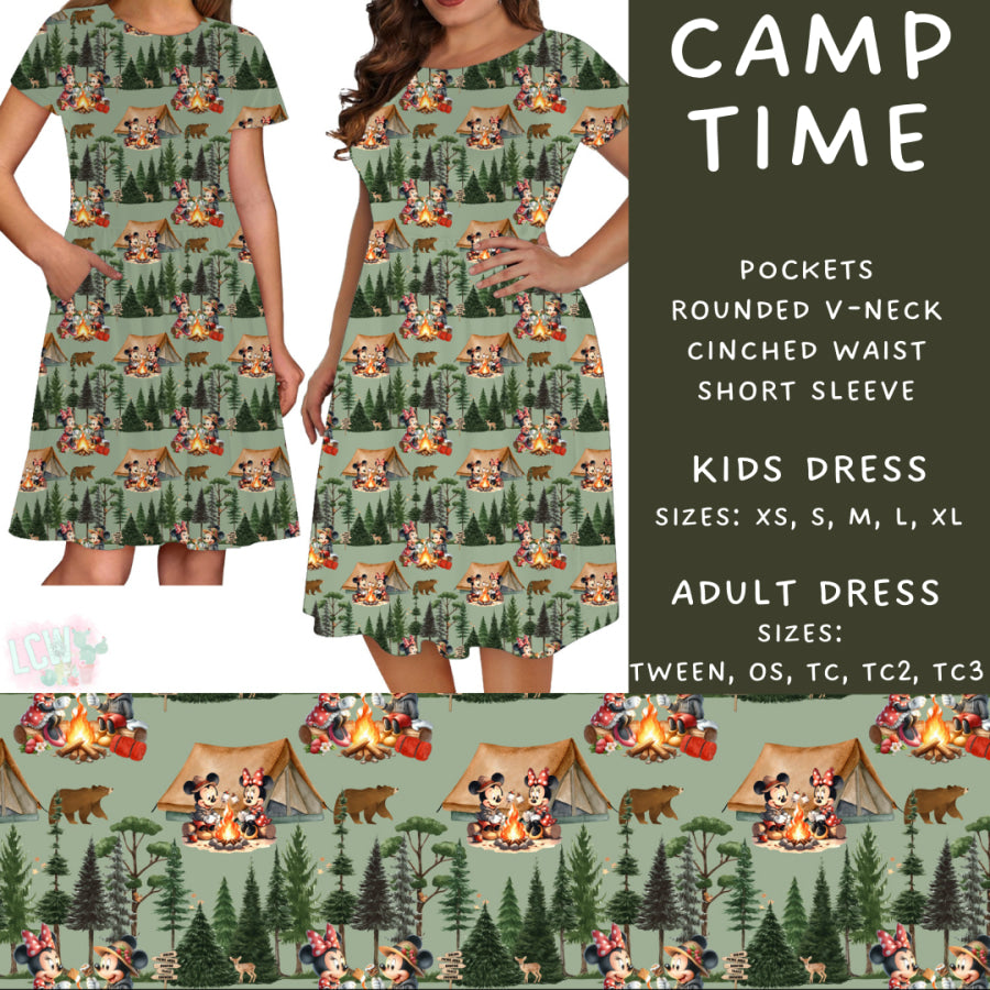 Preorder Custom Styles - Camp Time - Closes 12 Mar - ETA early Jun 2025 Leggings